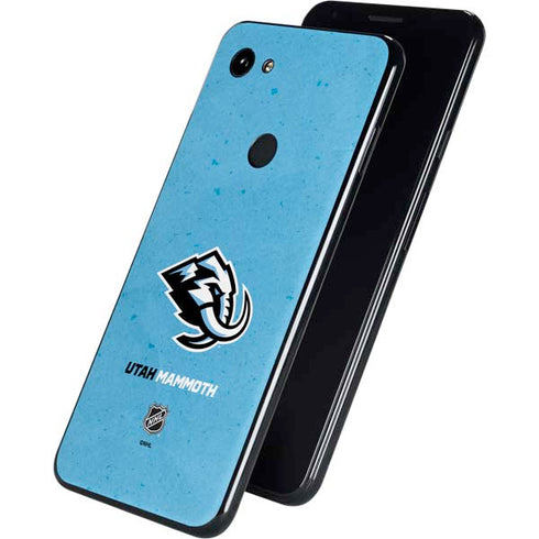 NHL Utah Mammoth Distressed Blue Google Pixel 3a XL Skin